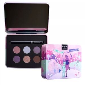 NYX PARADISE FLUFF NWT EYE SHADOW & EYELINER TIN